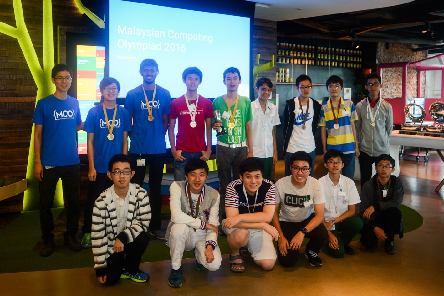 MCO 2016 Medalists